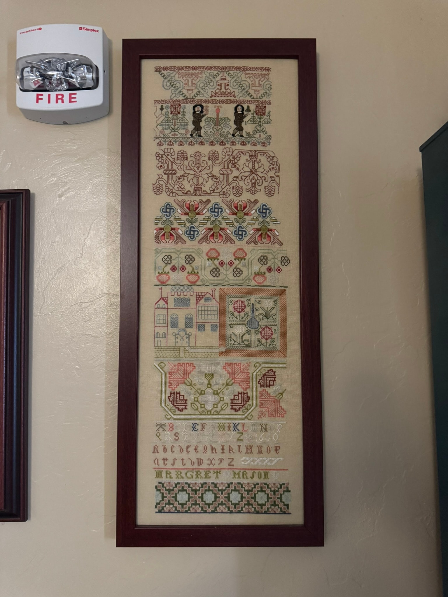 Margaret Mason sampler